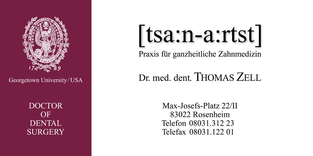 Praxis für ganzheitliche Zahnmedizin - Dr. med. dent. Thomas Zell